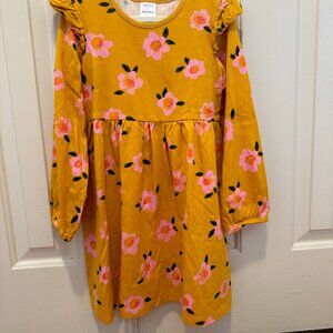 Hanna Andersson Size 120 Longsleeve Organic Cotton Twirl Dress
